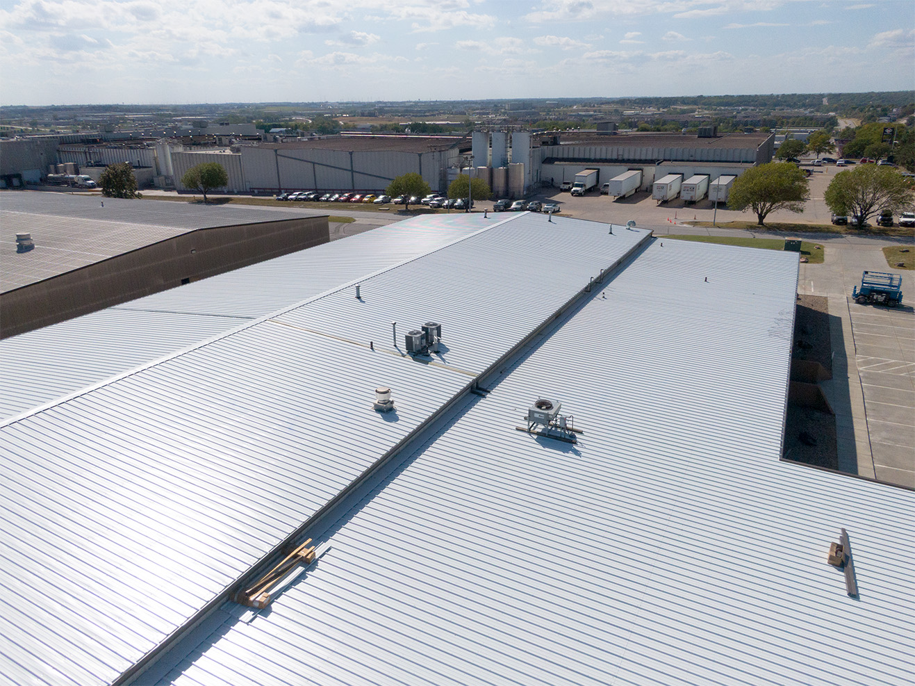 Standing Seam and R-Panel Metal Roof Systems for Greensboro roof planning